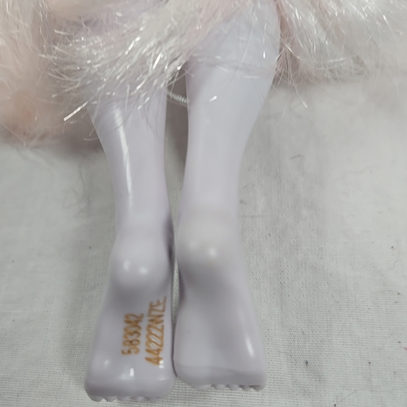 Fashion Doll with Pink Hair and White Outfit - Picture 11 of 12